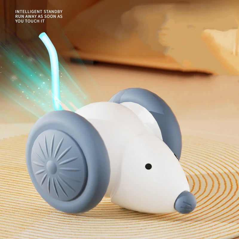Electric Cat Toy Car — Interactive Mouse Chase