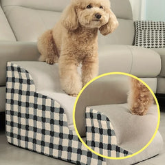 Non-Slip Foam Pet Stairs — 1, 2 or 3 Steps