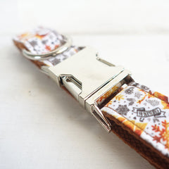 Handmade Golden Dog Collar by MUTTCO