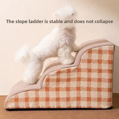 Non-Slip Foam Pet Stairs — 1, 2 or 3 Steps